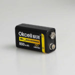 9V 800mAh USB Şarj Edilebilir Lipo