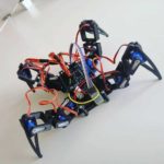 Arduino Android Kontrollü Örümcek Robot
